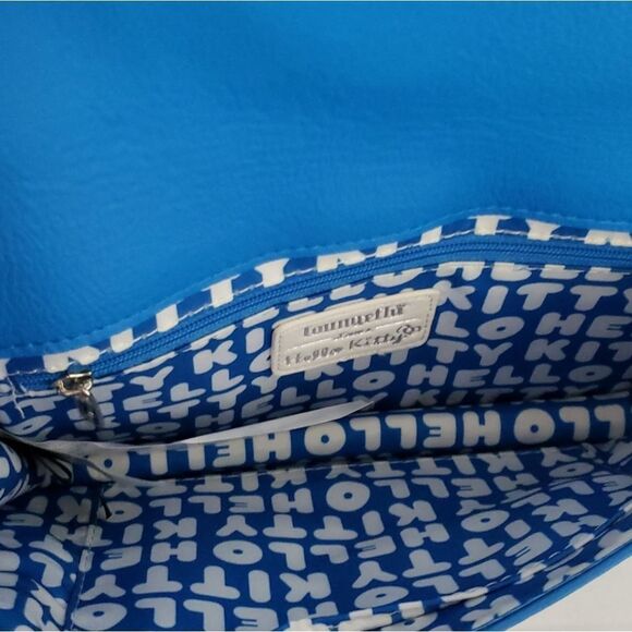 Loungefly Loves Hello Kitty 45th Anniversary Stripe Bow Fanny Pack - Picture 6 of 6